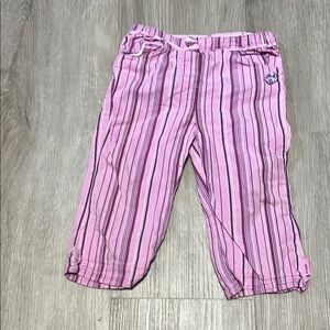 Pink Striped Pants